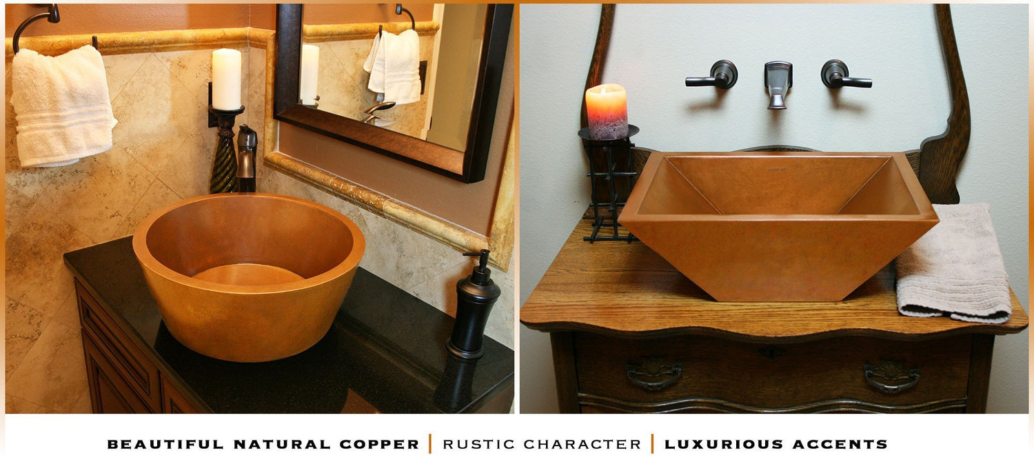 The Pros and Cons of Vessel Sinks: Copper & Stainless