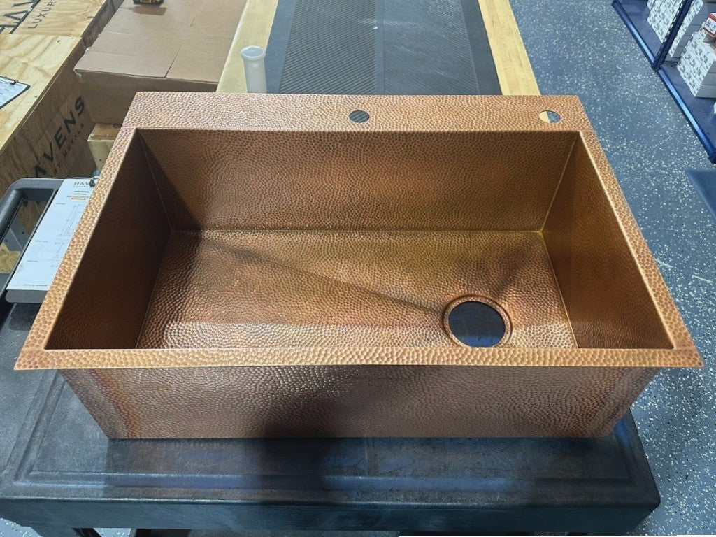 Faucet Deck Sink - Pure Copper/Premium Brass