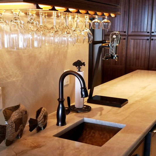 Custom Latus Sink - Copper - Havens | Luxury Metals