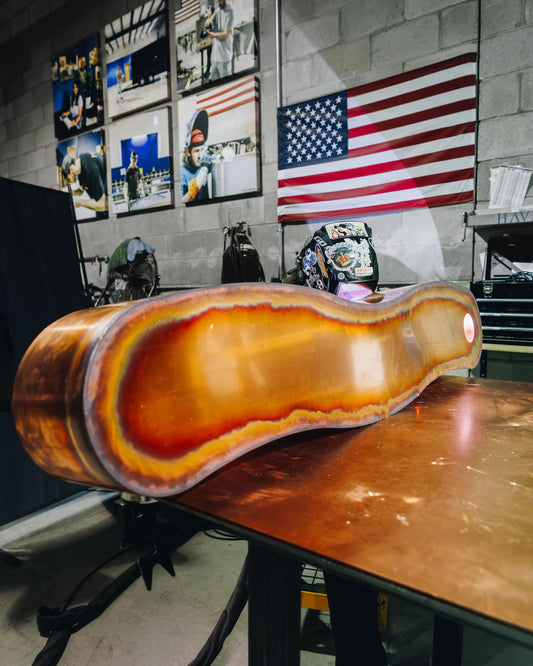 River Trough Sink - Pure Copper