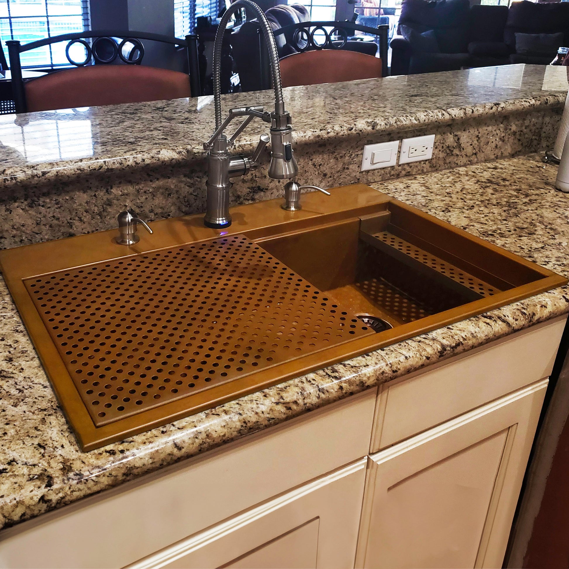 Faucet Deck Sink - Pure Copper/Premium Brass