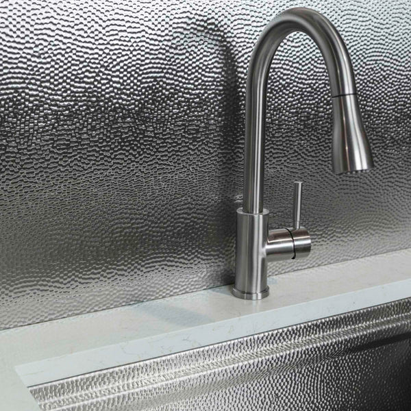 Kitchen Backsplashes - USA Made - Stainless Steel - Havens | Luxury Metals