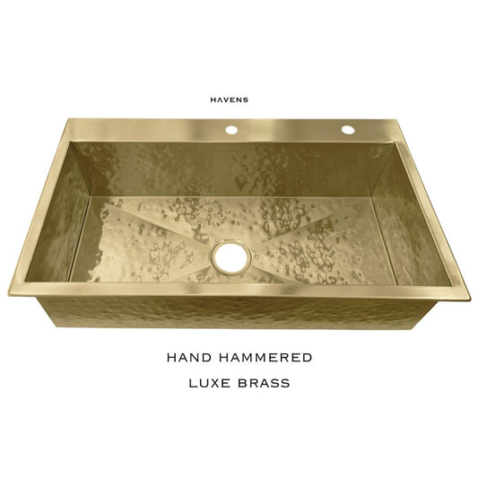 Faucet Deck Sink - Premium Brass
