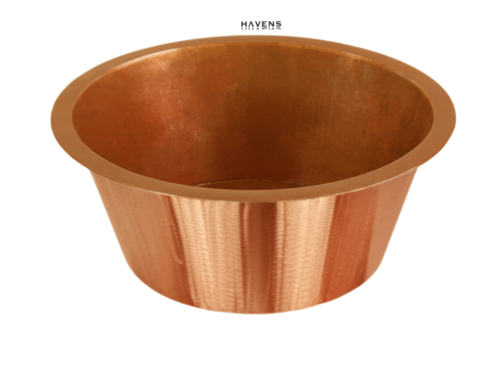Custom Circa Sink - Copper - Havens | Luxury Metals