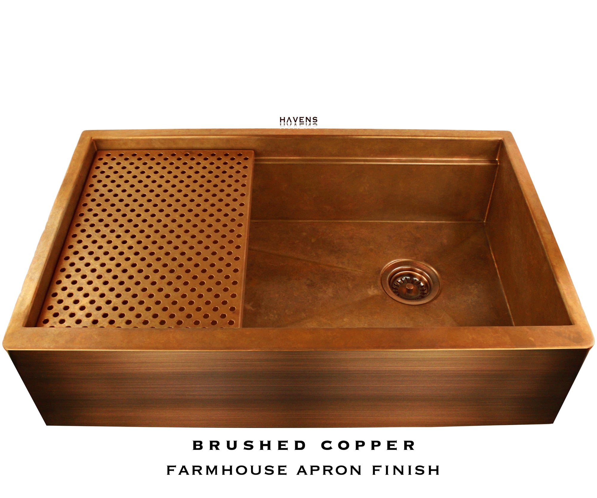 Custom Farmhouse Sink - Pure Copper
