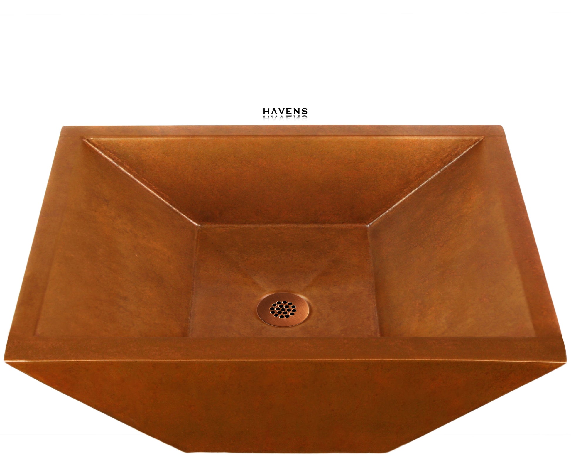 Custom Cavo Vessel Sink - Copper - Havens | Luxury Metals