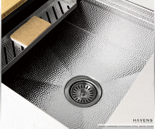 Hide A Drain - Stainless Steel - Havens | Luxury Metals