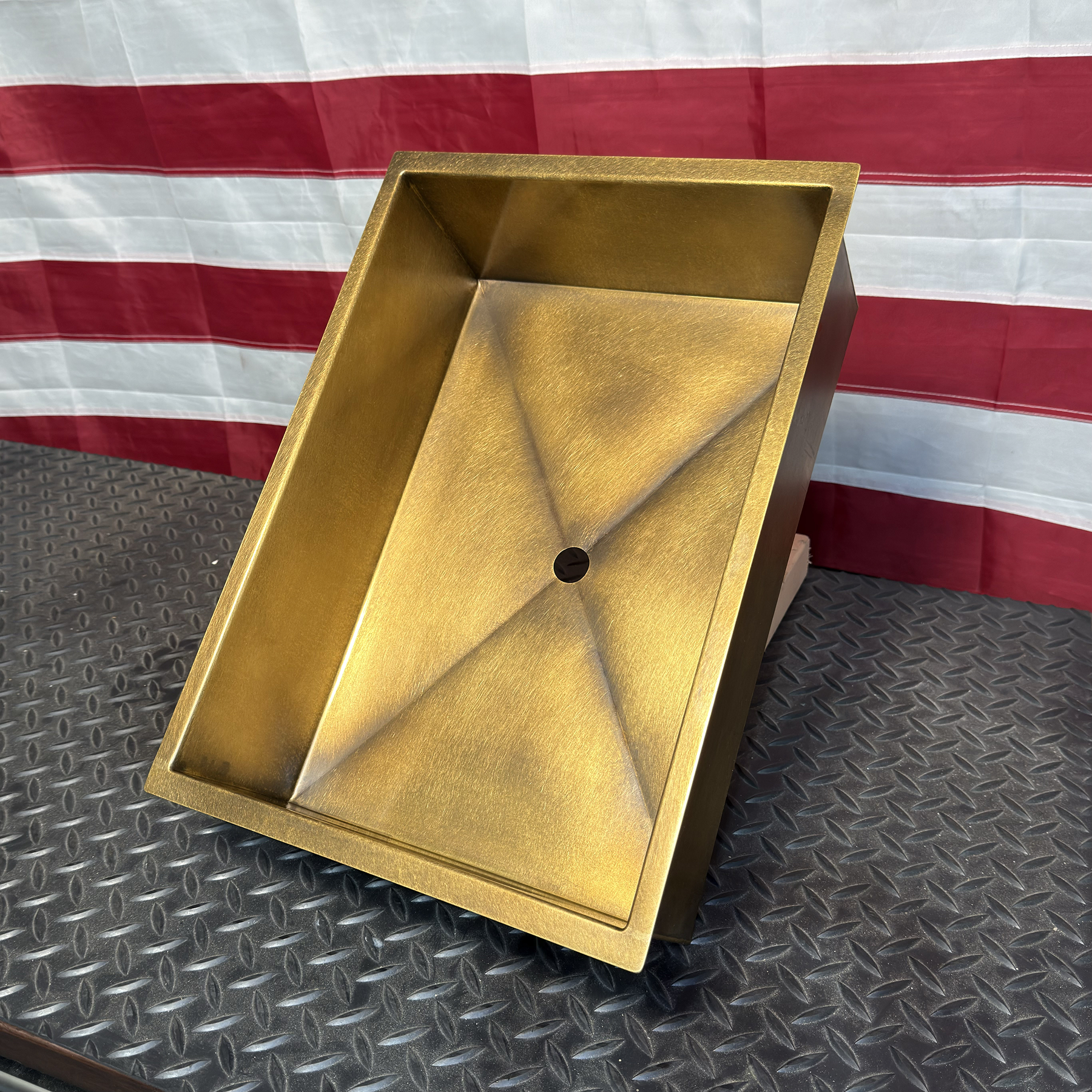 Drop-In Bowl - Premium Brass