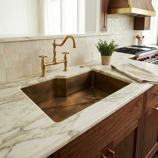 Irregular Sink - Premium Brass