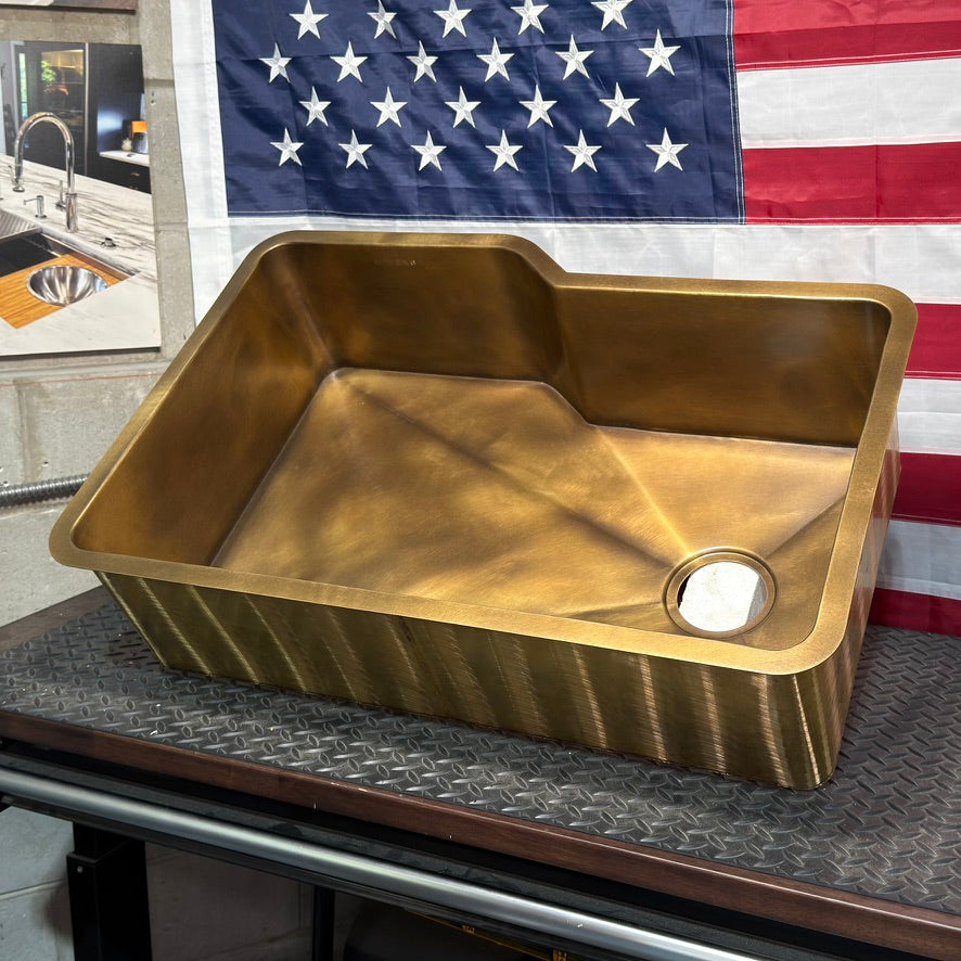 Irregular Sink - Premium Brass