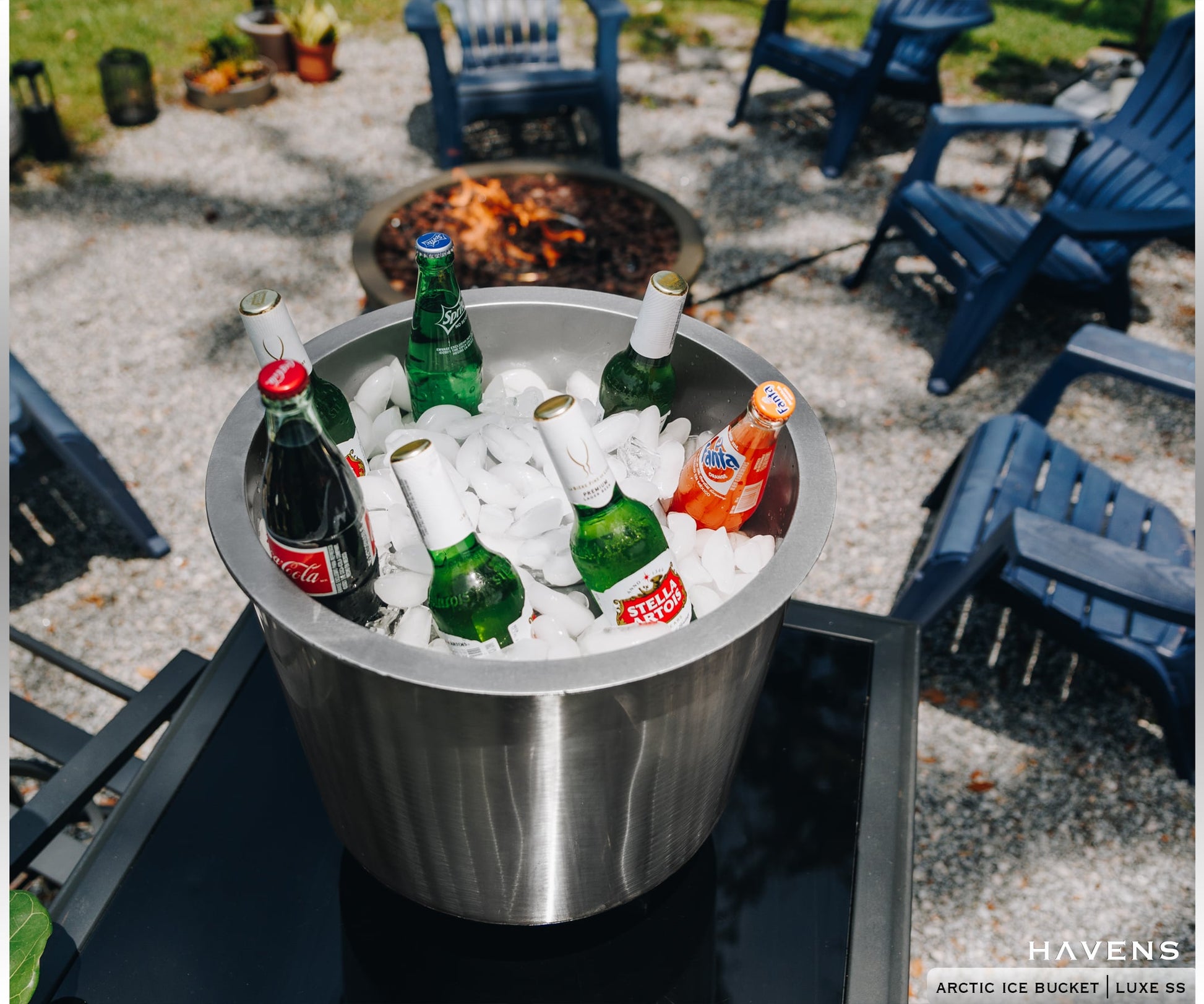 Arctic Ice Bucket - Stainless - Havens | Luxury Metals