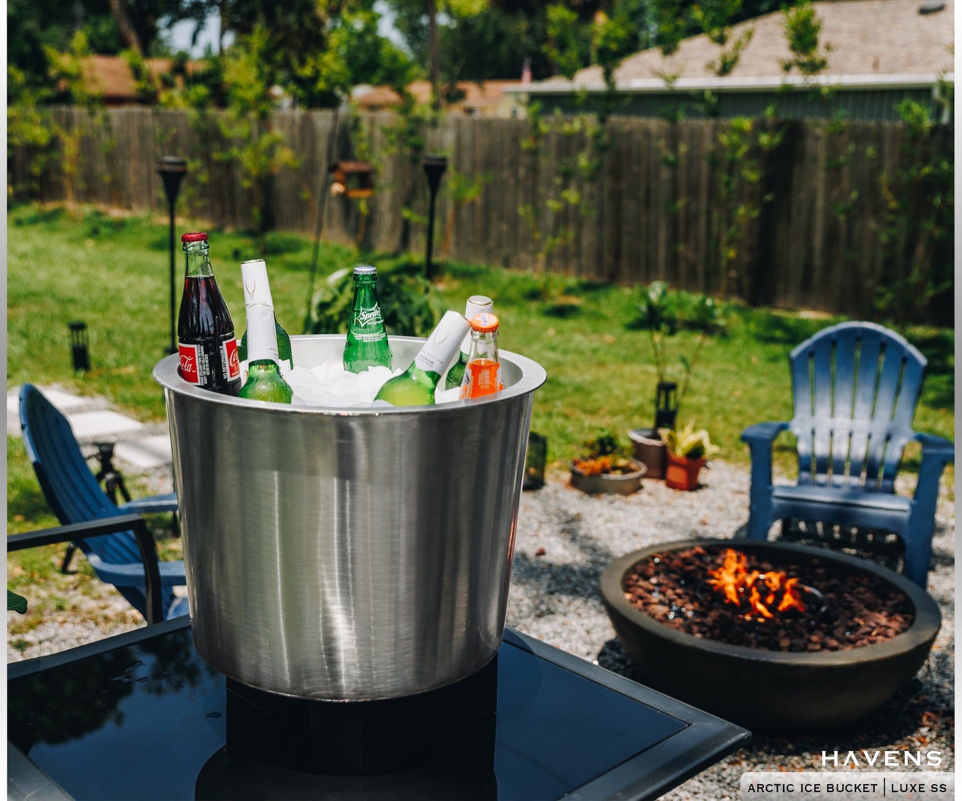 Arctic Ice Bucket - Stainless - Havens | Luxury Metals