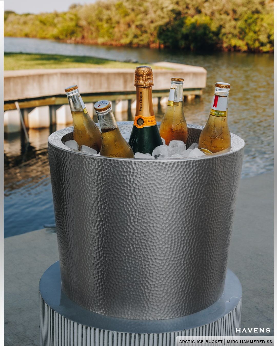 Arctic Ice Bucket - Stainless - Havens | Luxury Metals