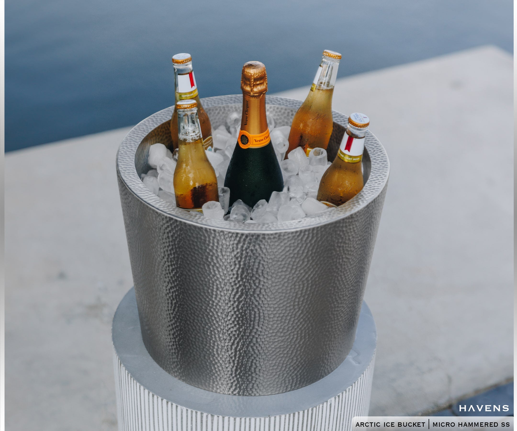 Arctic Ice Bucket - Stainless - Havens | Luxury Metals