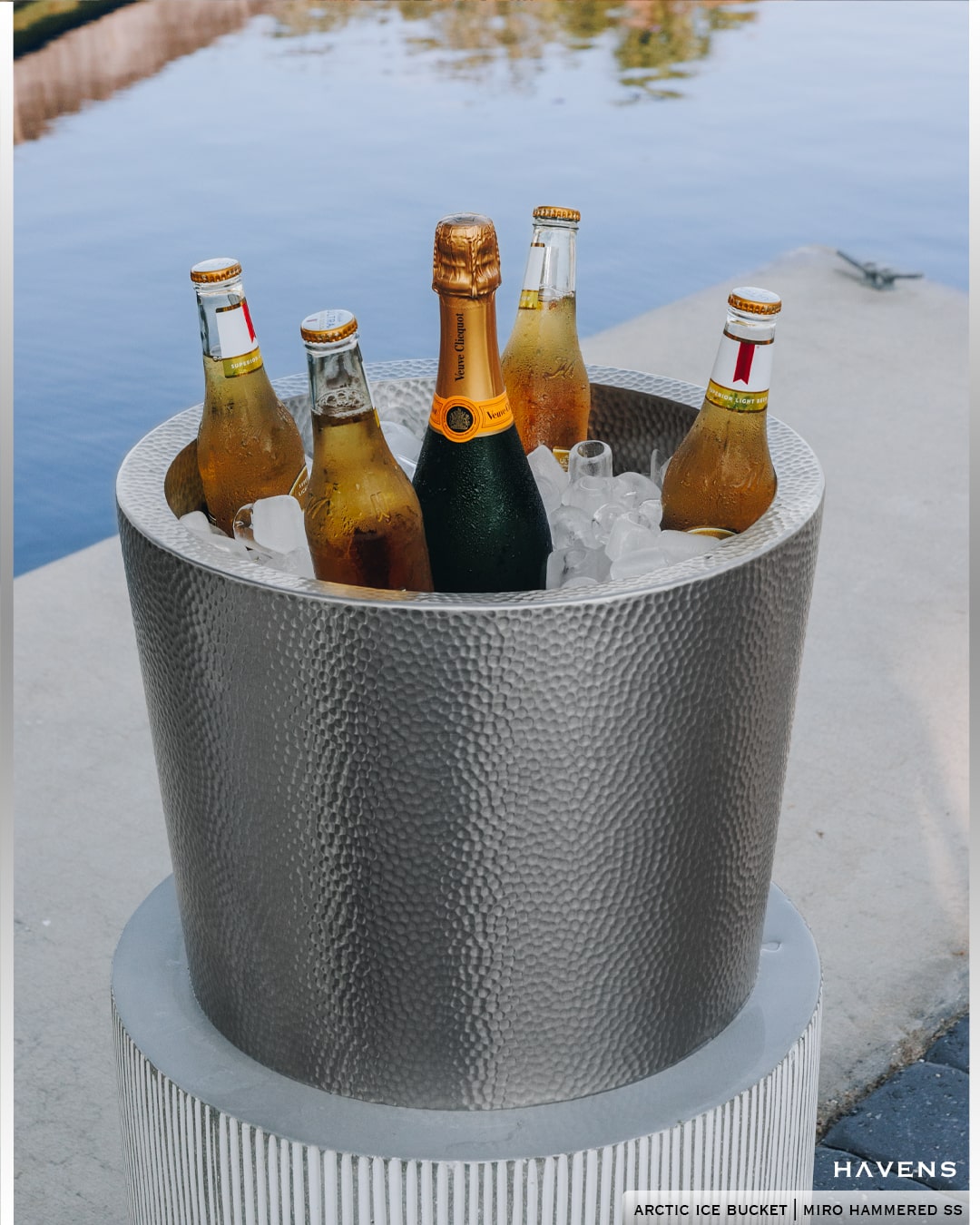Arctic Ice Bucket - Stainless - Havens | Luxury Metals