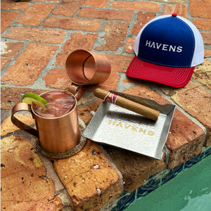 Ash Tray - Stainless Steel - Havens | Luxury Metals