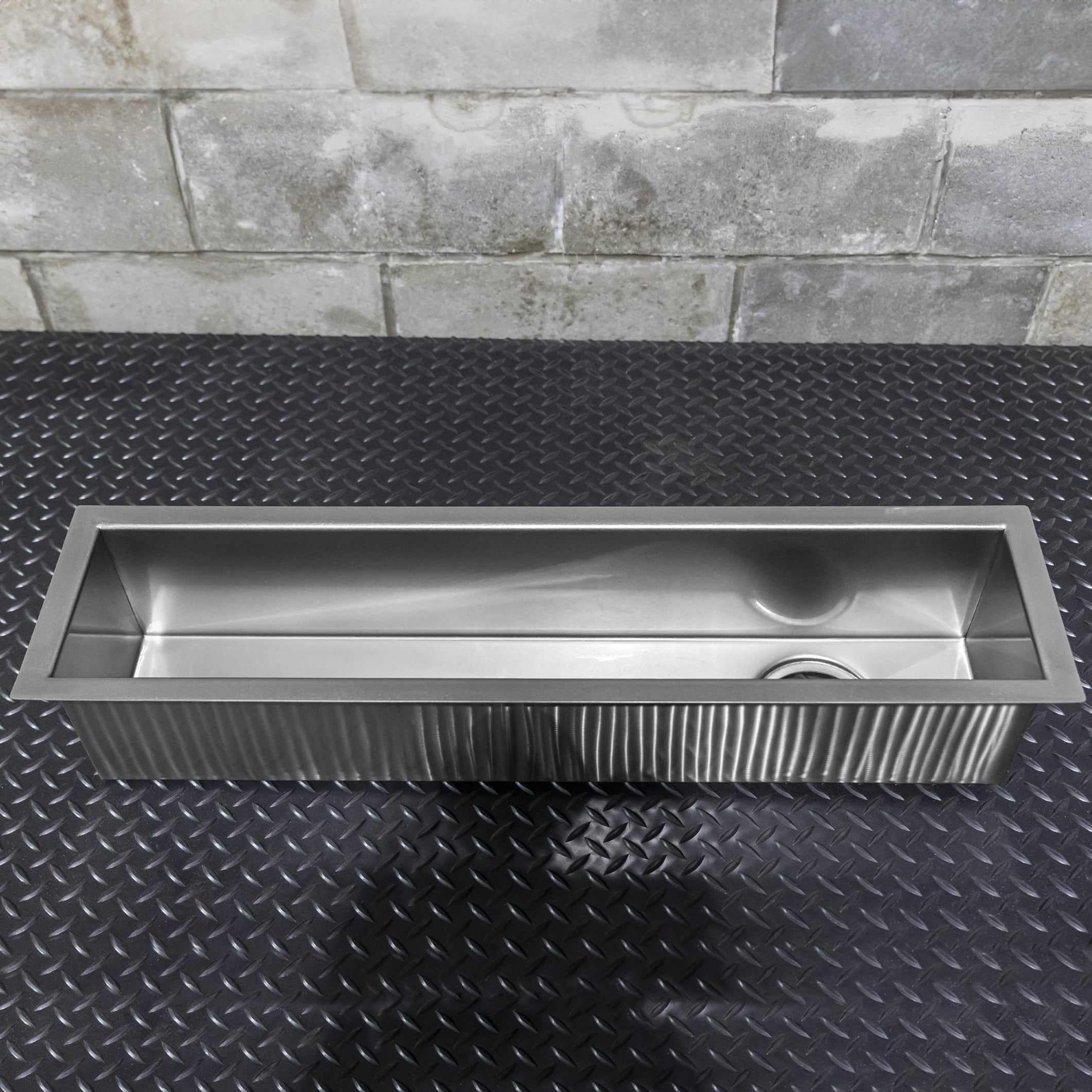 Beverage Ice Trough Sink Stainless Havens Luxury Metals