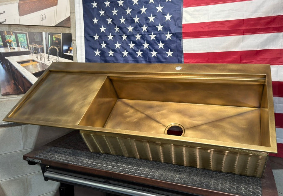 Brass Drainboard