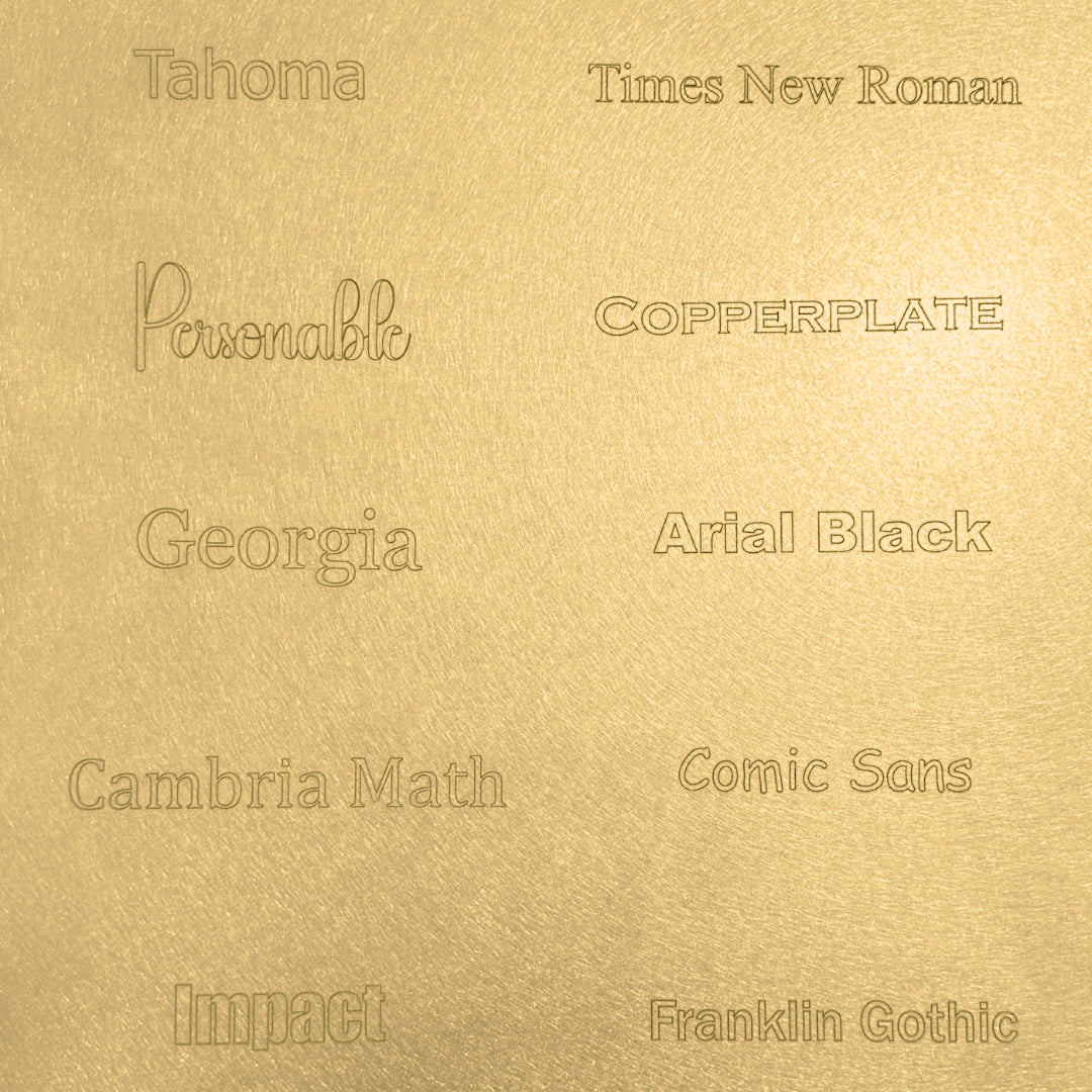 Drink Coasters - Premium Brass