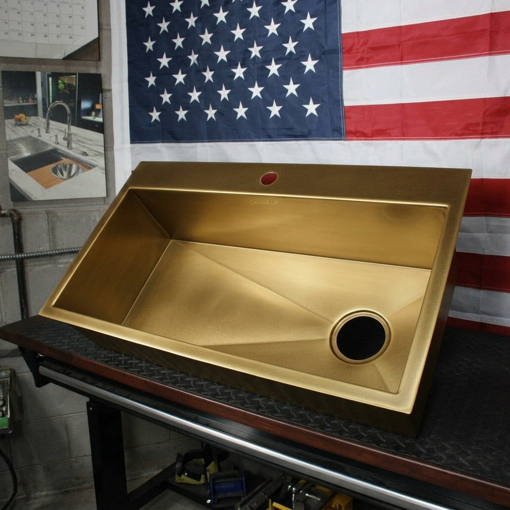 Faucet Deck Sink - Premium Brass