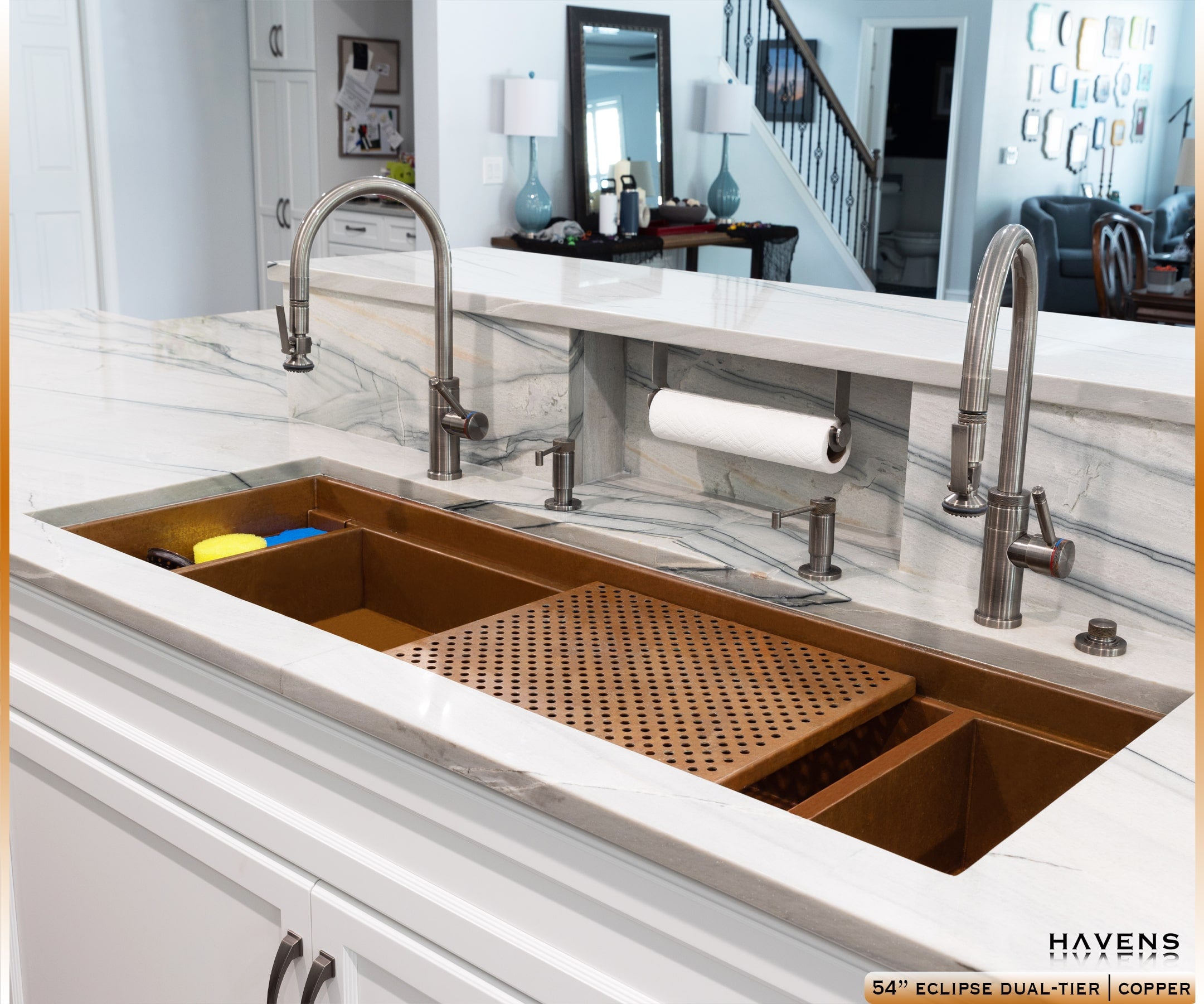 Waterstone Industrial PLP Pulldown Faucet - 9800 - Havens | Luxury Metals
