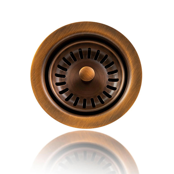 Copper Kitchen Sink Drain Disposal / Strainer USA Havens Luxury