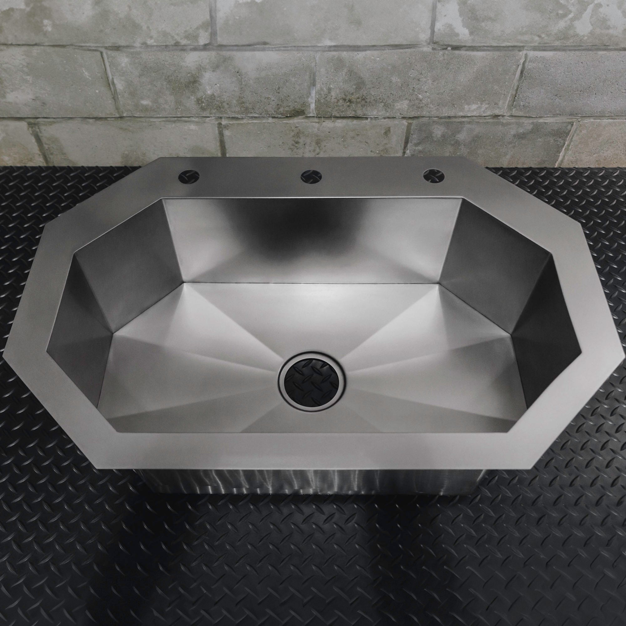 Corner Sink - Stainless