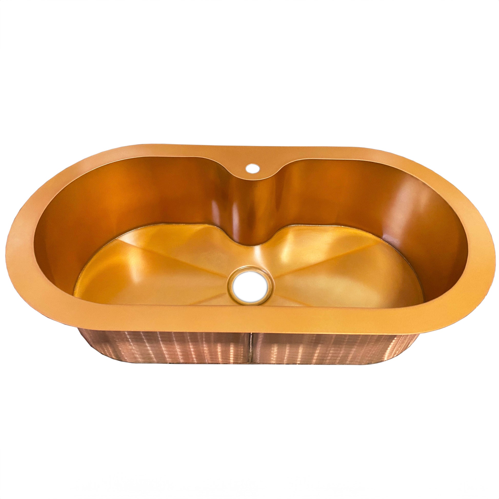 Custom Undermount Sink (Faucet Deck) - Copper - Havens | Luxury Metals