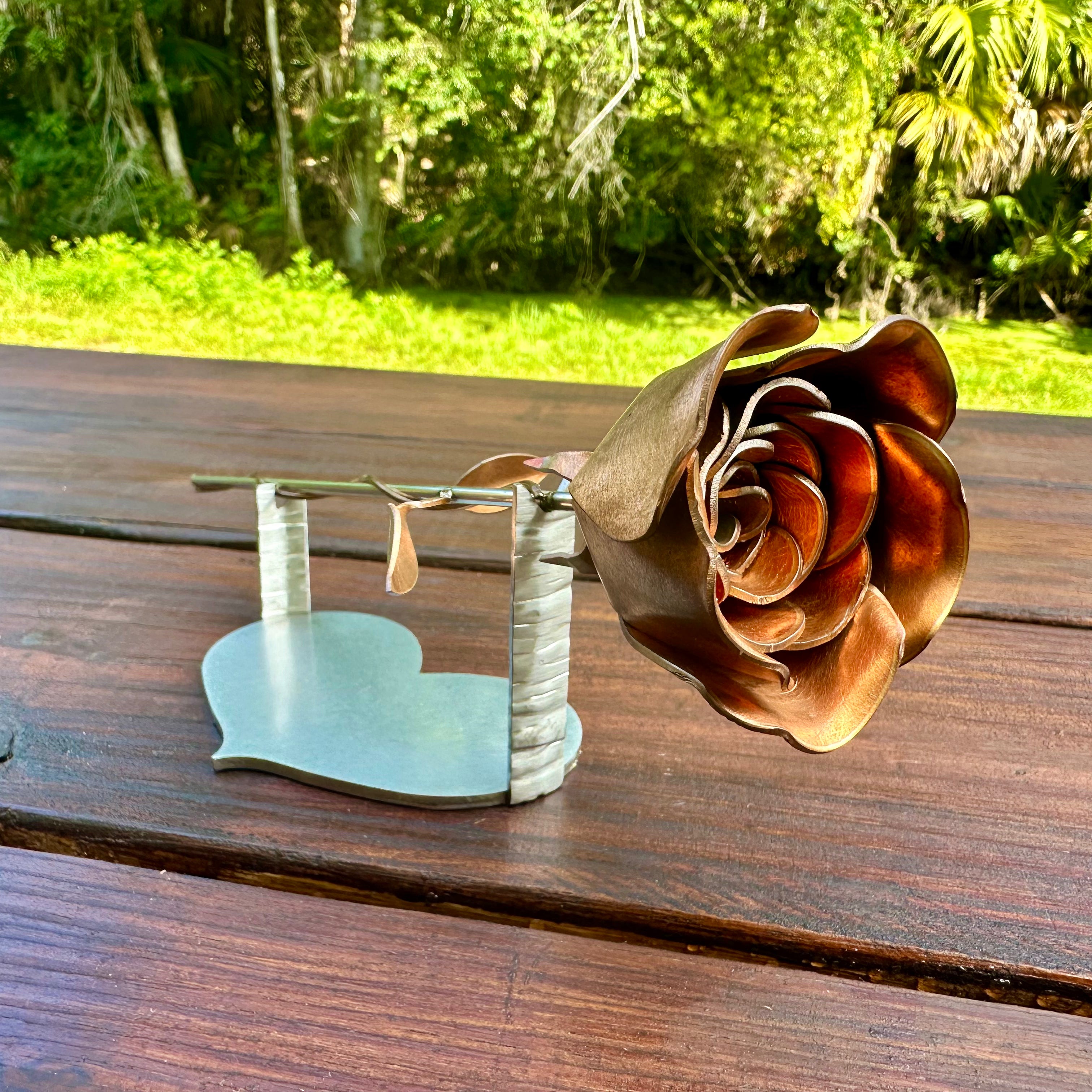 Infinity Rose - Copper & Brass