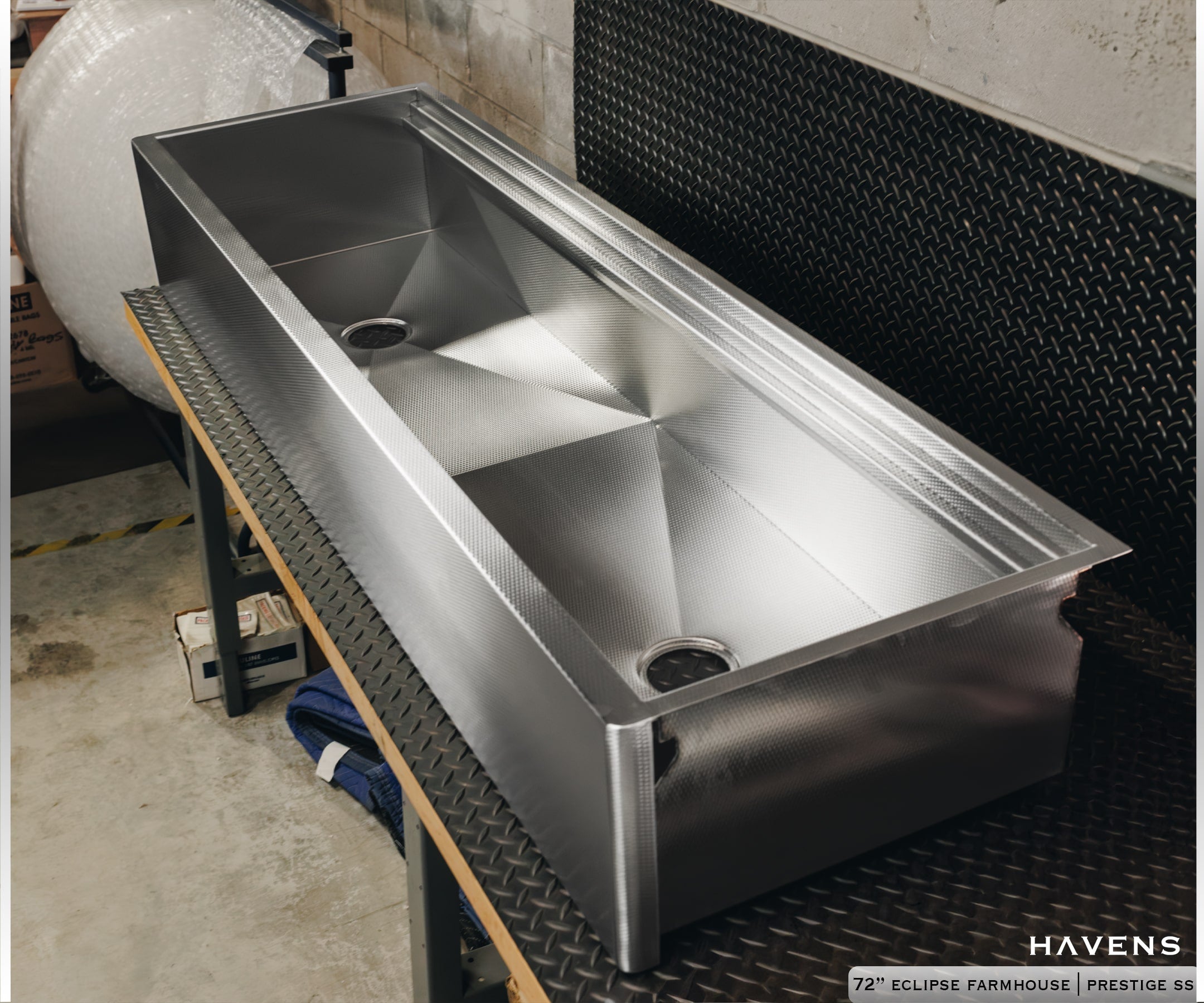Topmount Eclipse Dual-Tier Sink