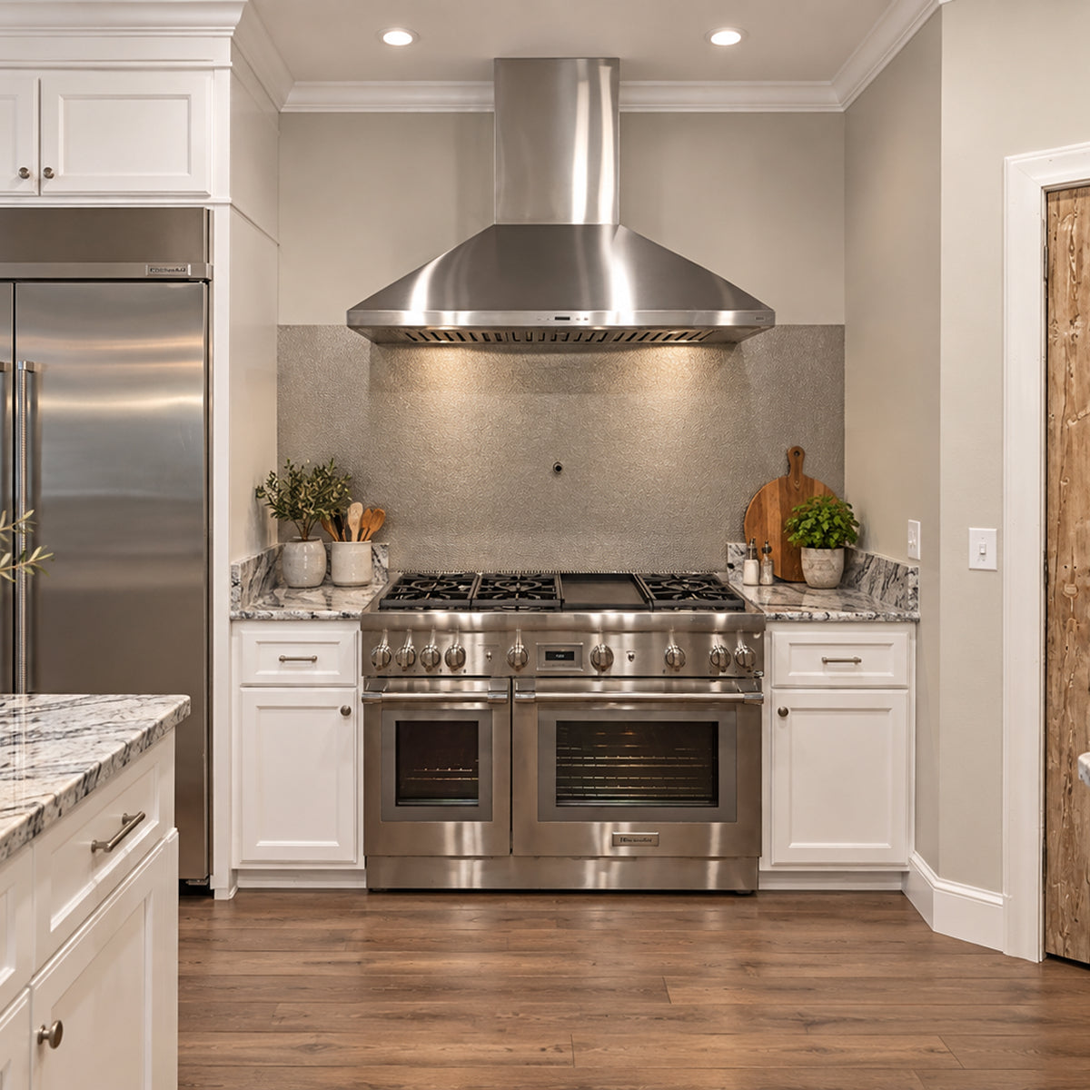 Stainless Steel Backsplash - Custom Size
