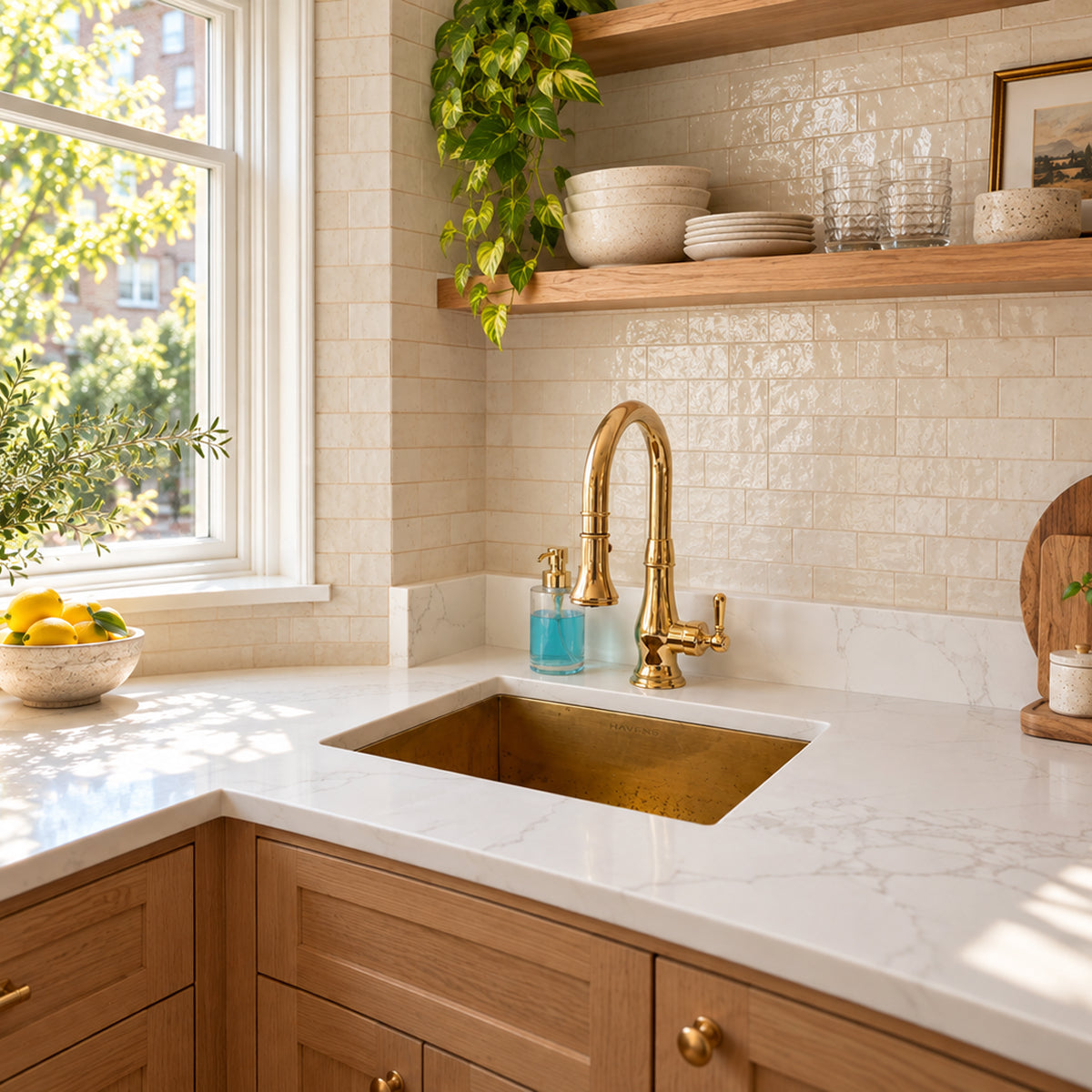 Heritage Sink - Premium Brass