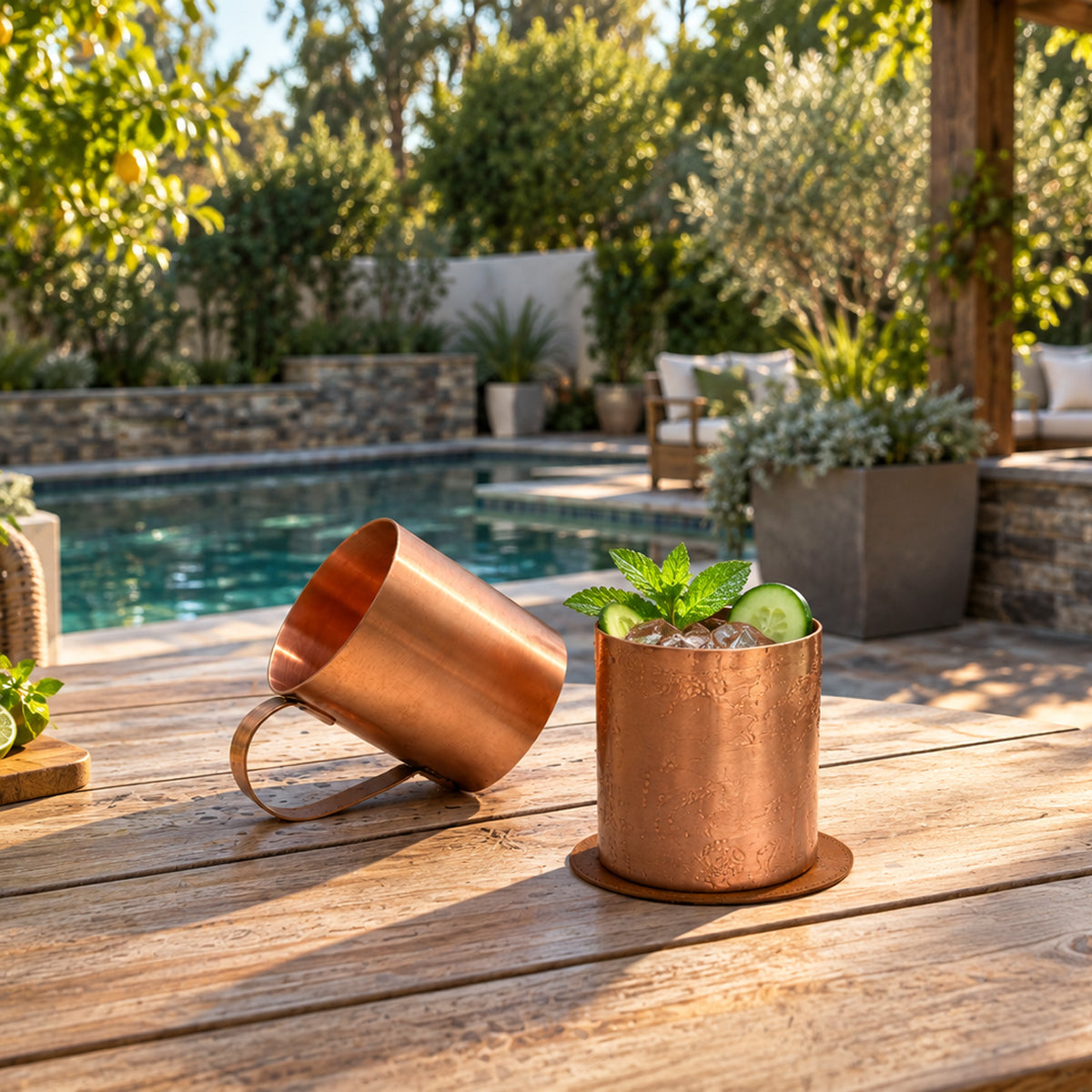 Pure Copper Mugs - USA Made