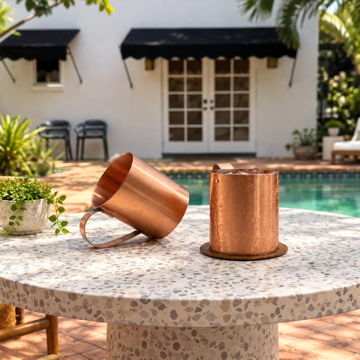 Pure Copper Mugs - USA Made