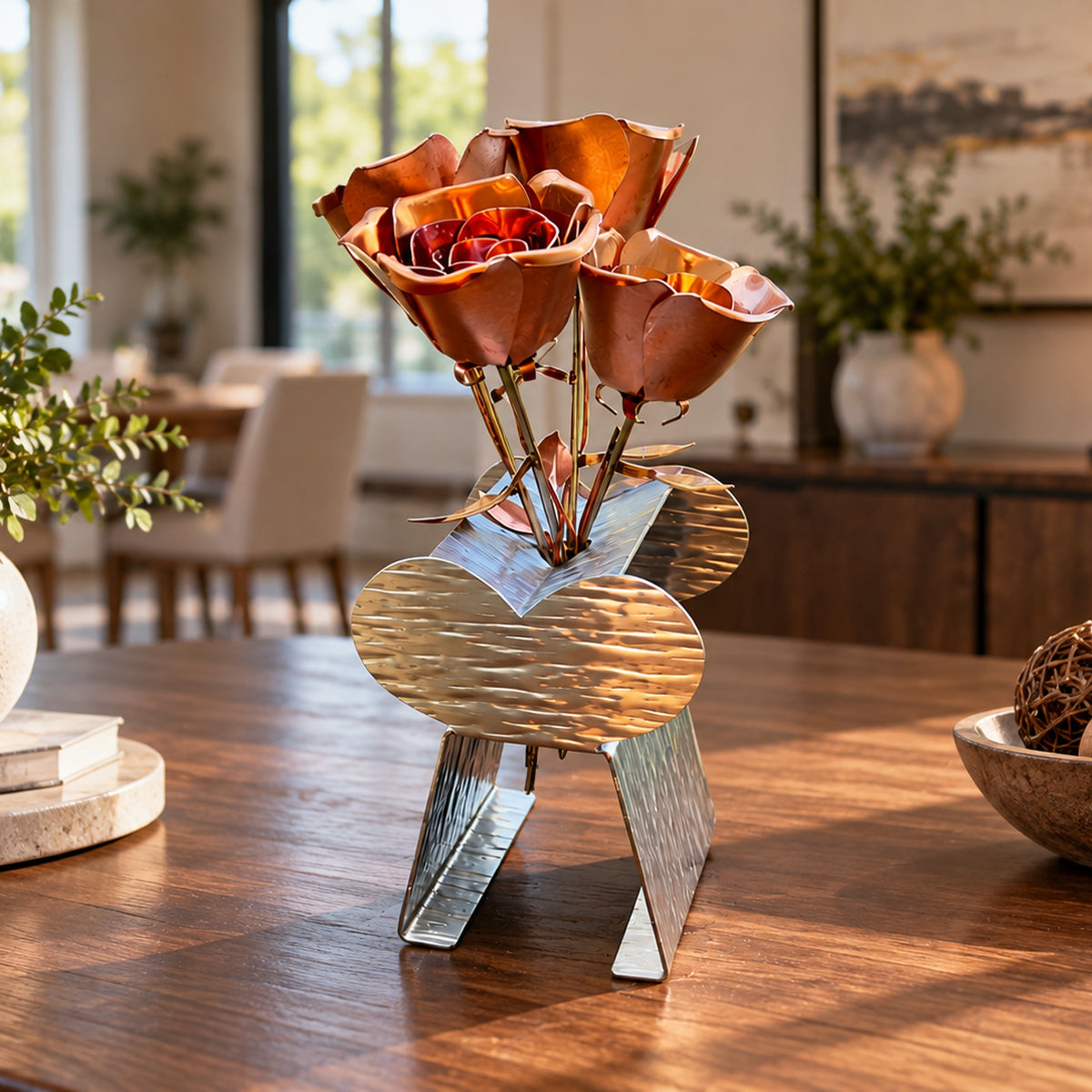 Infinity Roses Bouquet & Stand