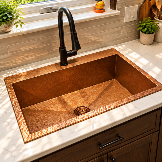 Heritage Sink - Pure Copper
