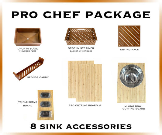 Pro Chef Package - Pure Copper