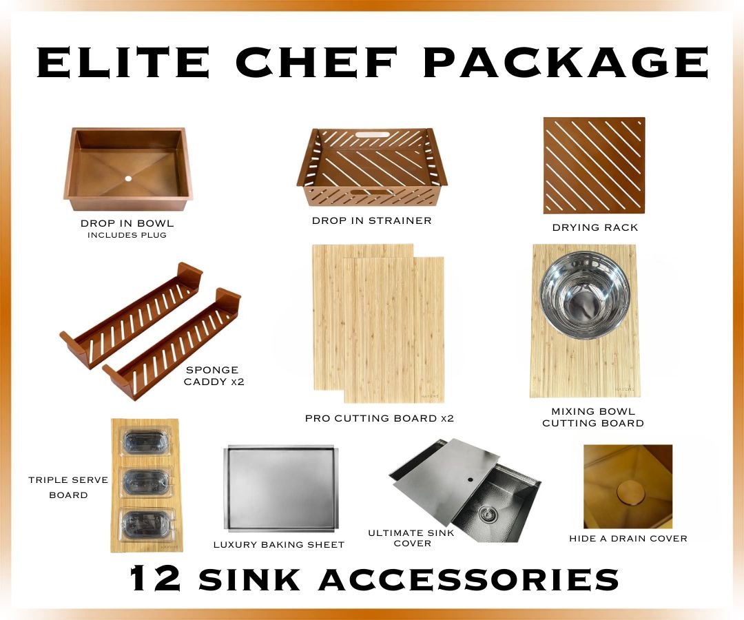 Elite Chef Package - Pure Copper