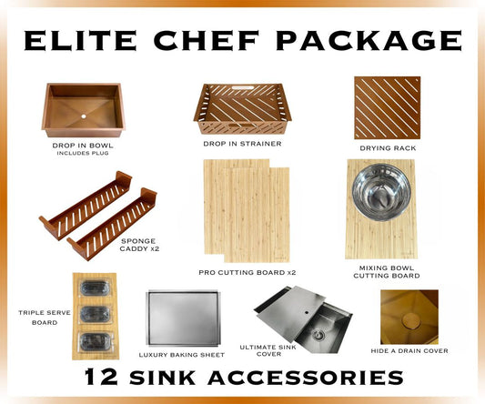 Elite Chef Package - Pure Copper