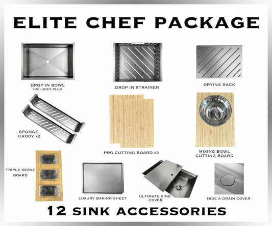 Elite Chef Package - Stainless Steel