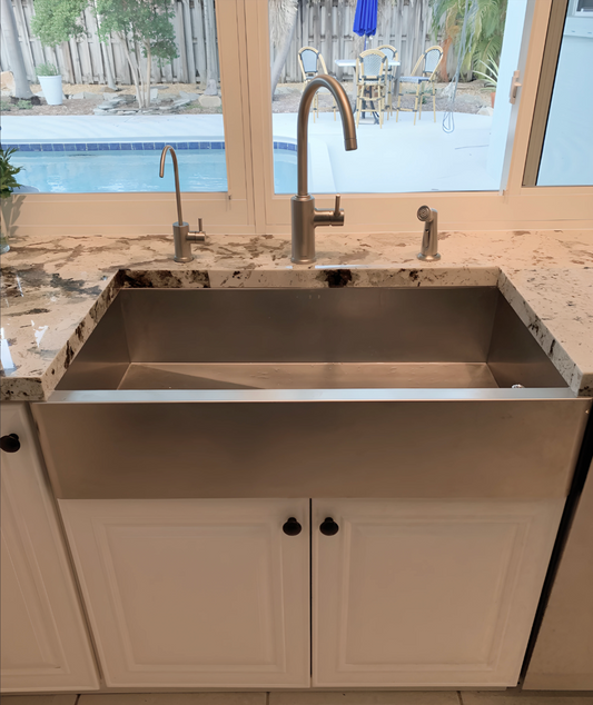 Heritage Farmhouse Sink - Stainless Steel