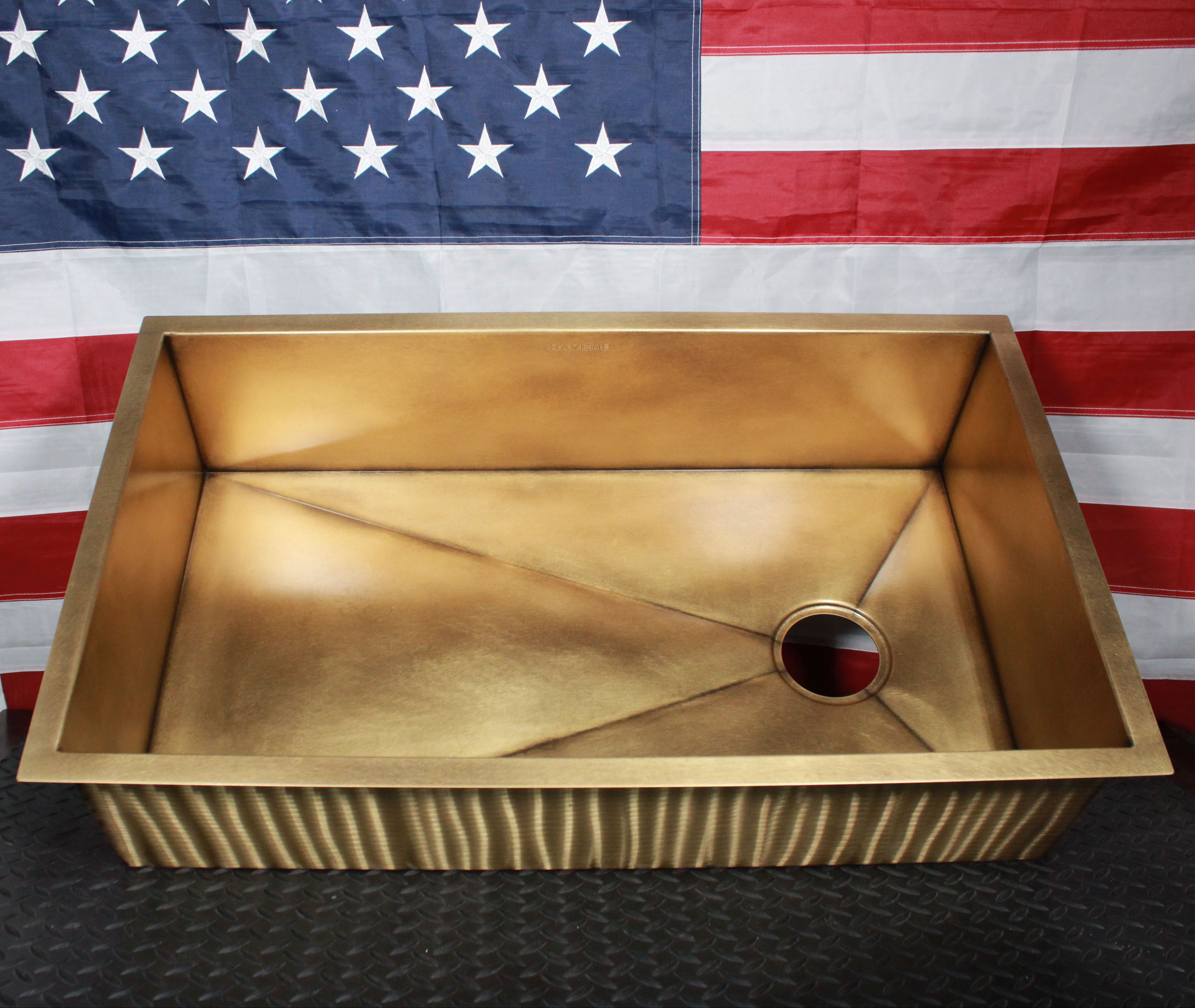 Heritage Sink - Premium Brass - Havens | Luxury Metals