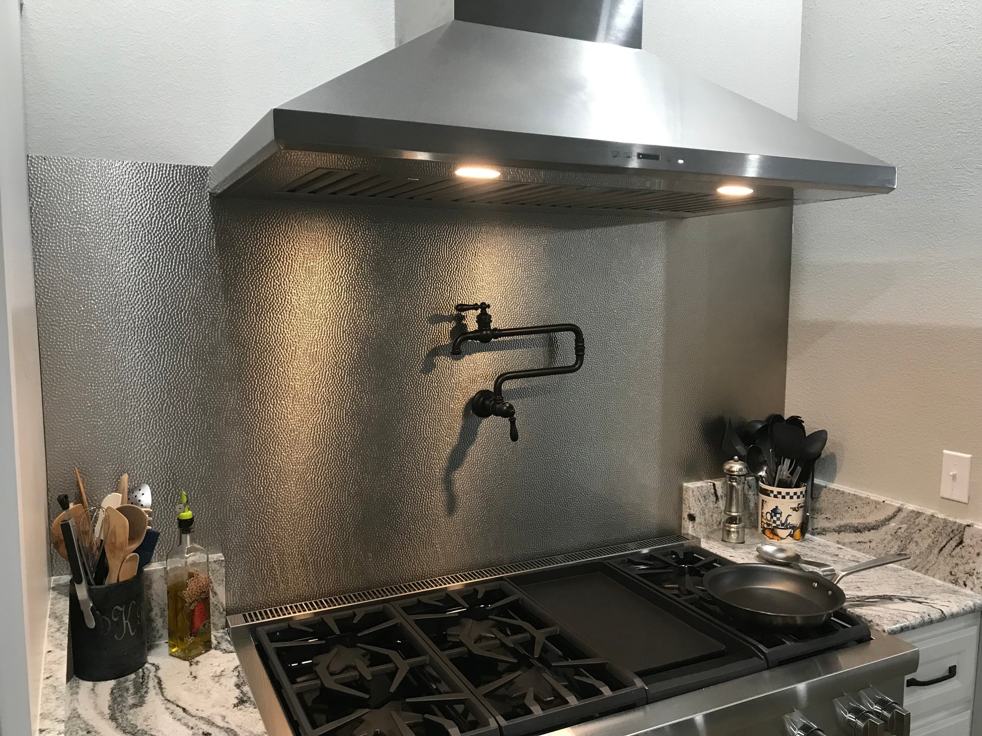 Stainless Steel Backsplash - Custom Size