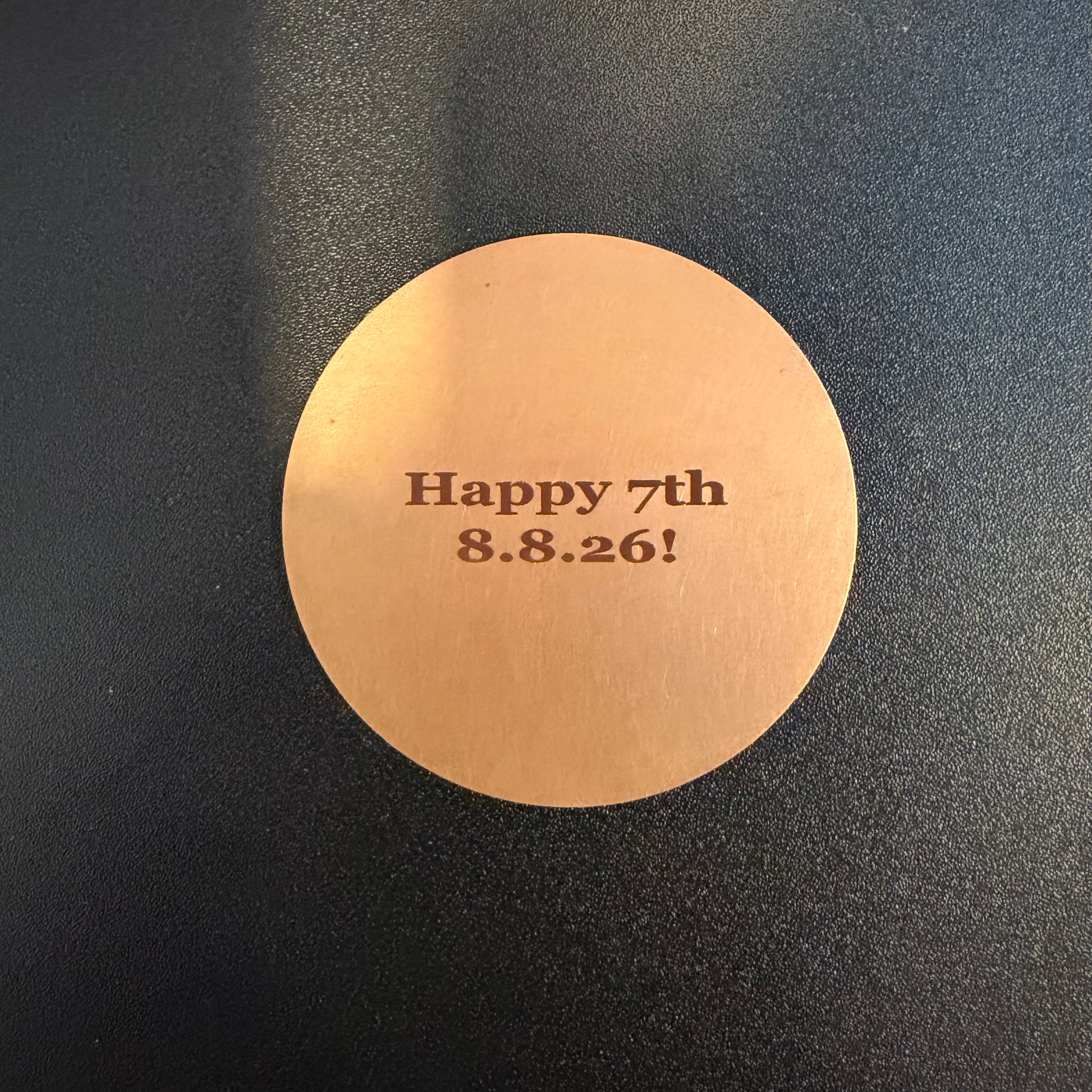 Drink Coasters - Pure Copper