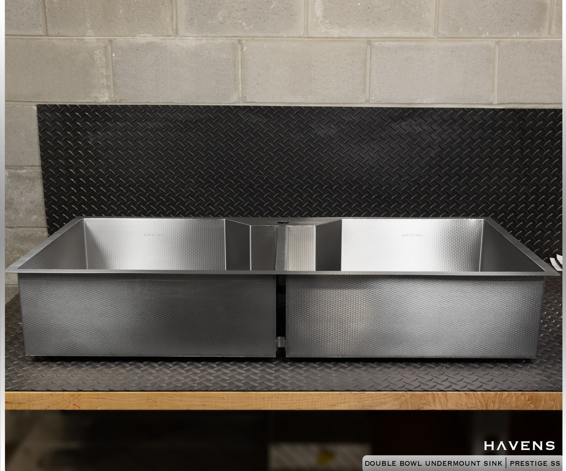 Custom Irregular Sink - Stainless Steel - Havens | Luxury Metals