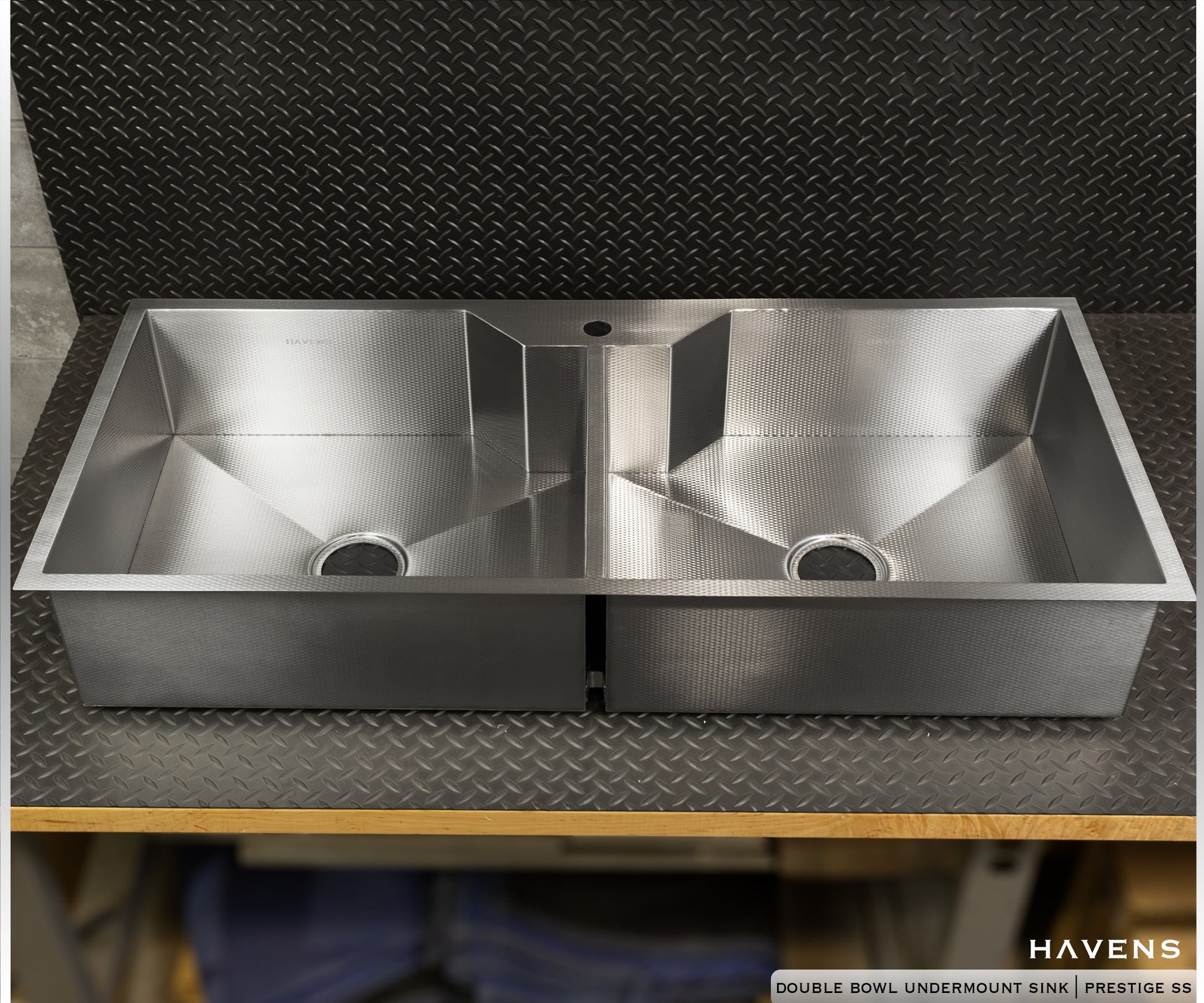 Custom Irregular Sink - Stainless Steel - Havens | Luxury Metals