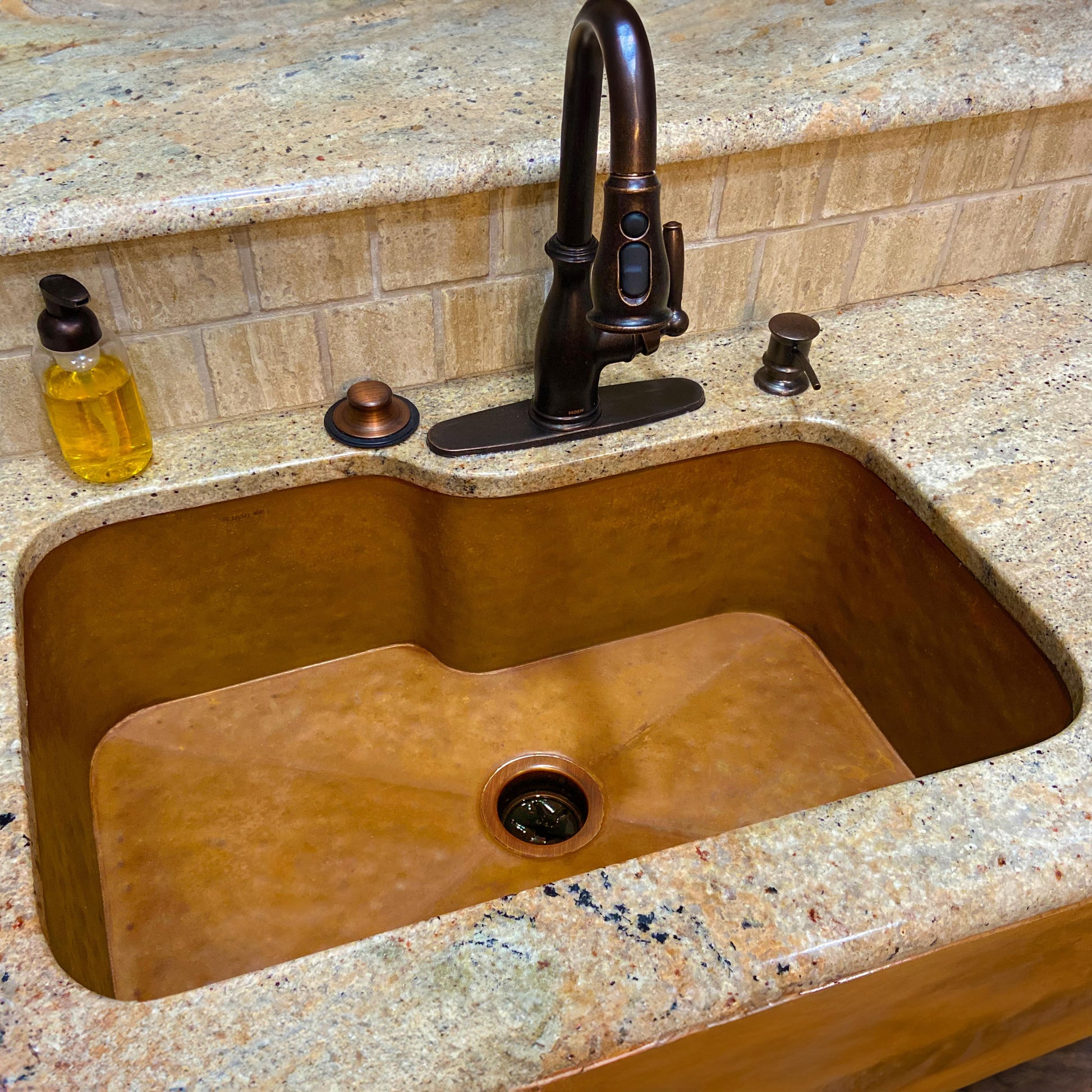 Custom Irregular Shape Sink - Pure Copper