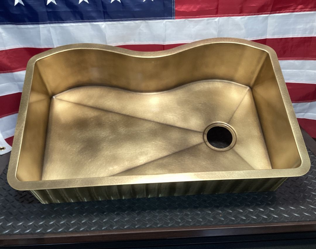 Irregular Sink - Premium Brass