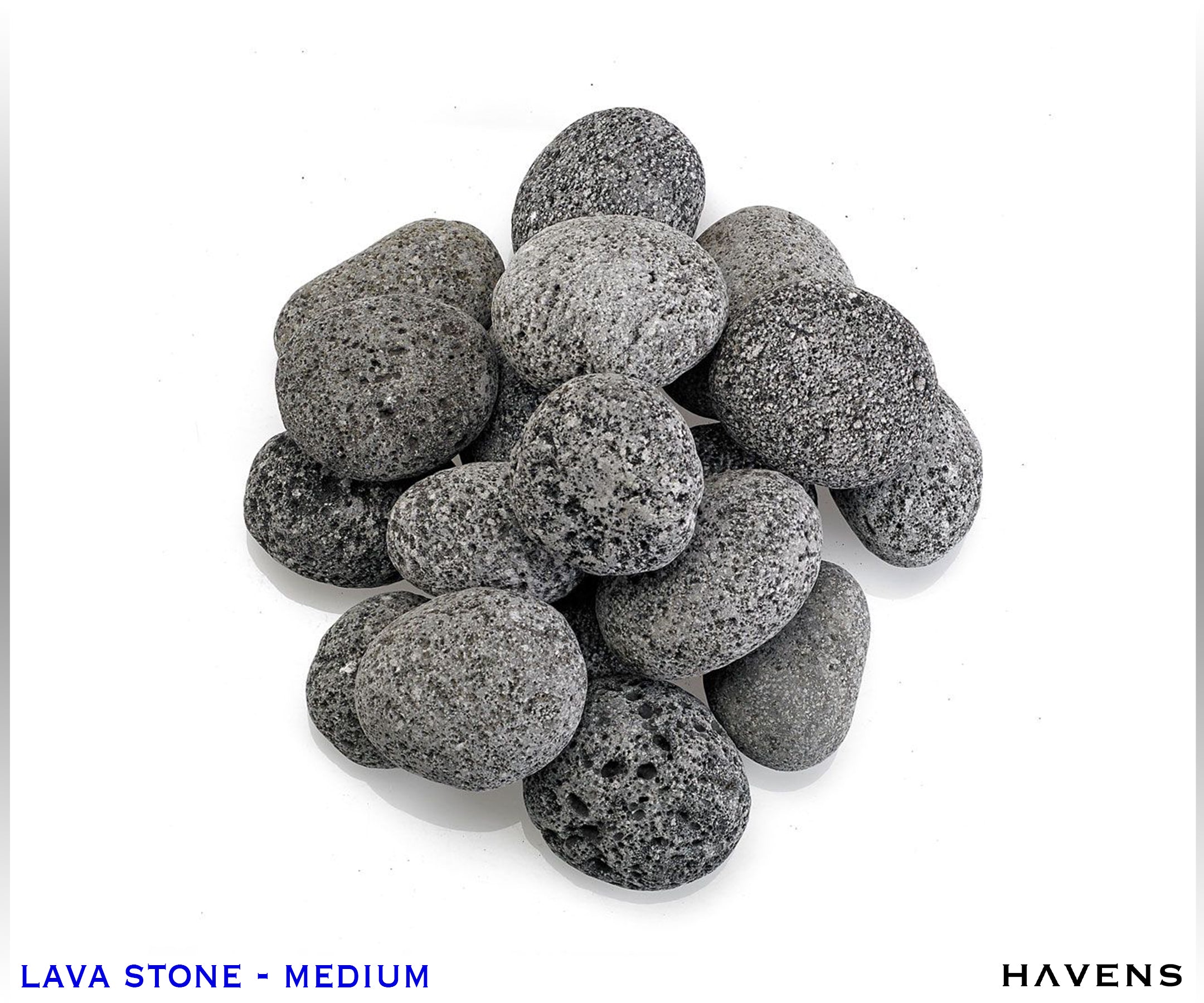 Fire Lava Rocks - Havens | Luxury Metals