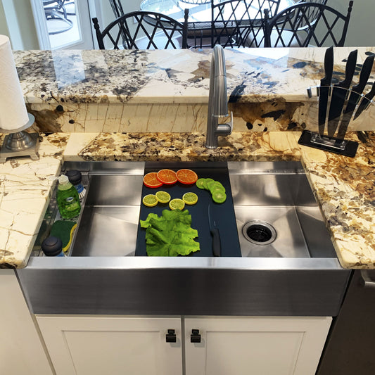 Legacy Farmhouse Sink - Luxe Stainless